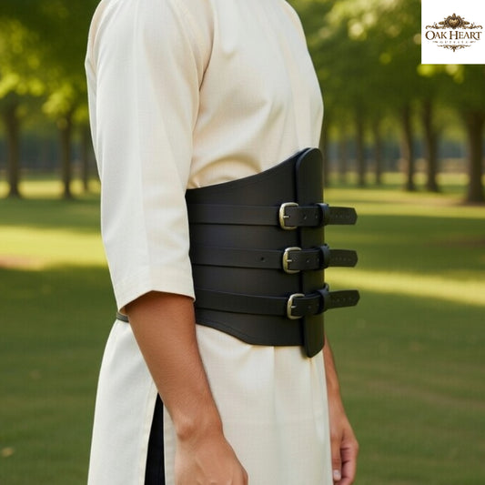 Leather Arming Belt | Medieval Knight Costume