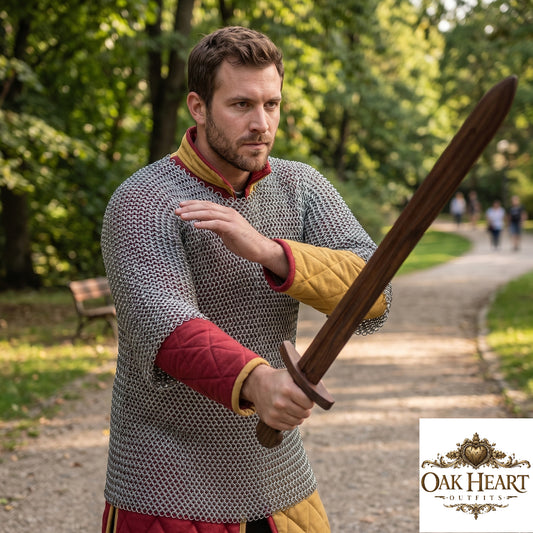 Aluminum Chainmail Shirt: 16 Gauge 10mm Flat Riveted Medieval Armor