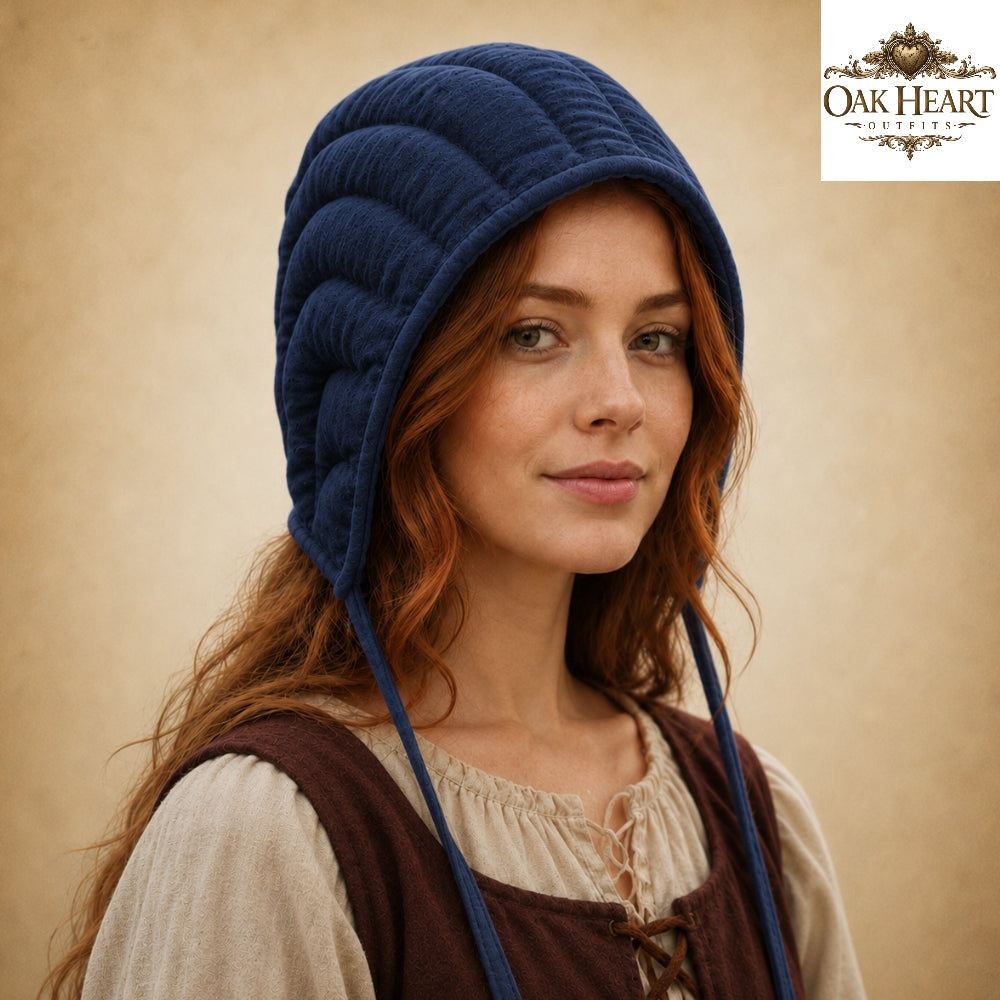 Medieval Padded Arming Cap for Armor & Ren Faire