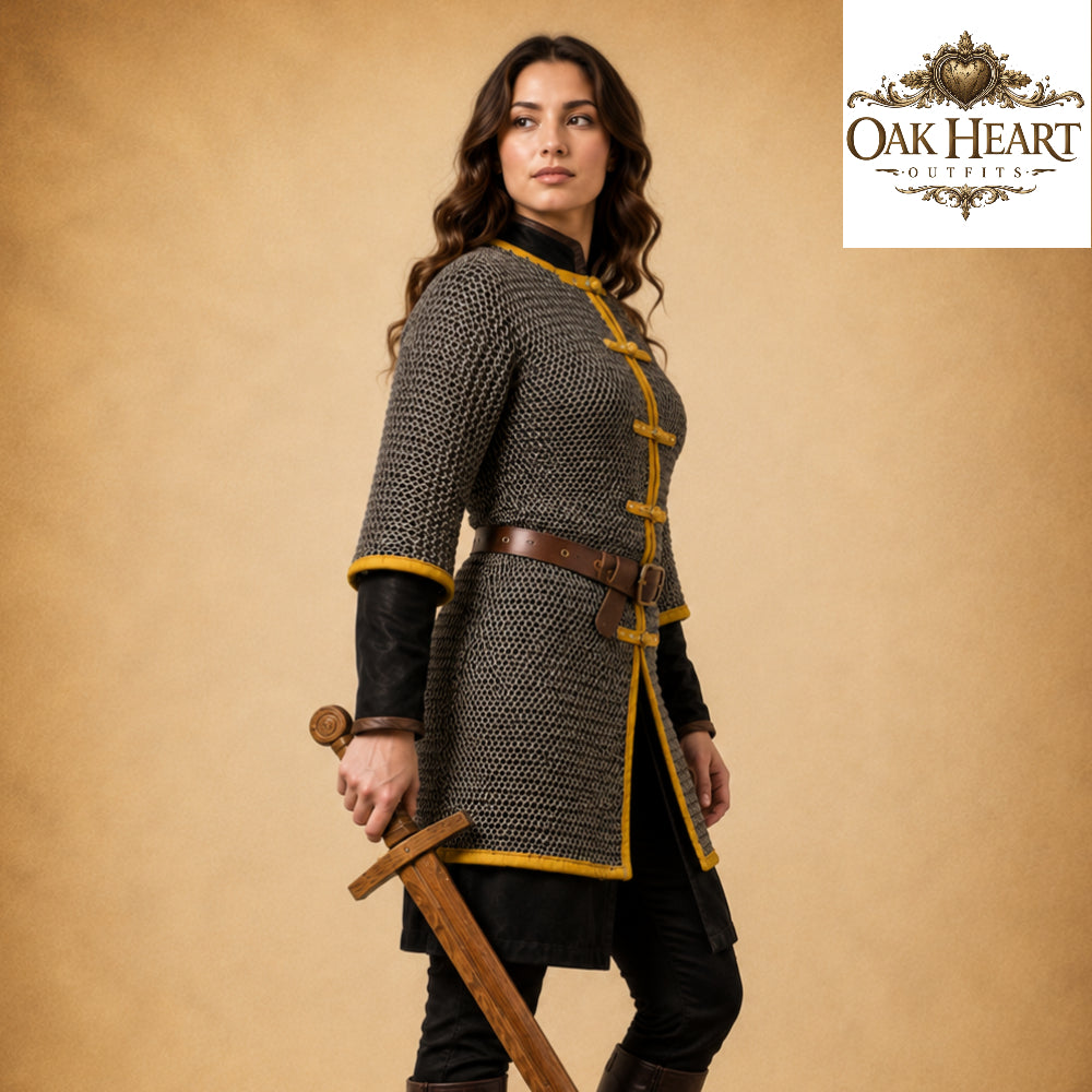Battle Ready Chainmail Shirt – 9MM Flat Riveted Mail