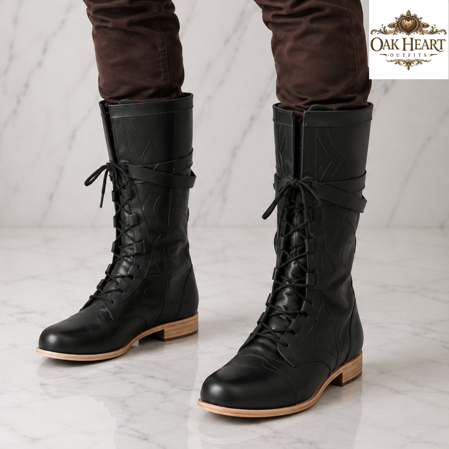 Medieval Leather Boots