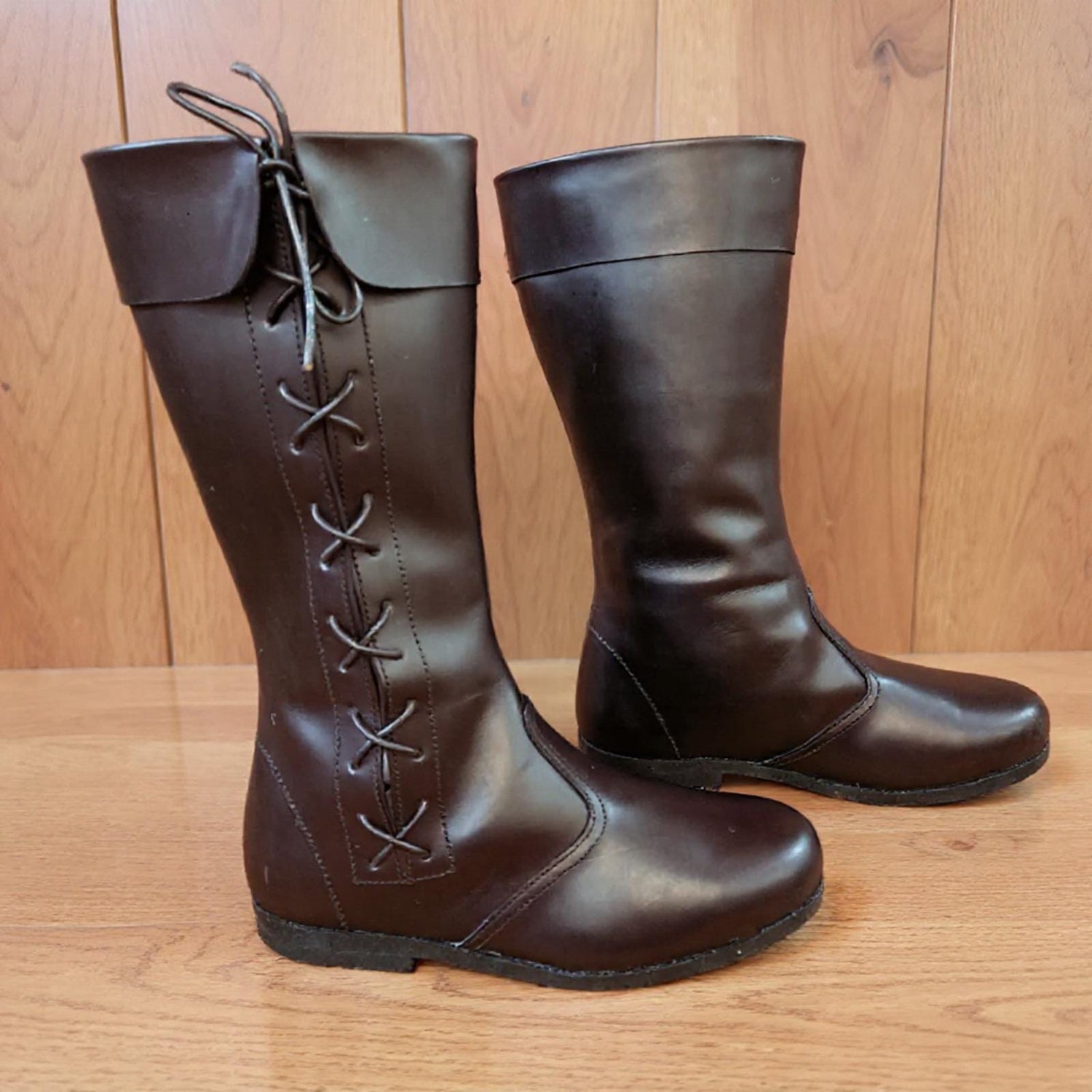 Medieval & Viking Leather Boots - Historical Reenactment Footwear