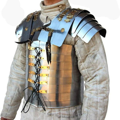 Lorica Segmentata Roman Armor – Medieval Roman Muscle Armour for LARP, Reenactment & Collectors
