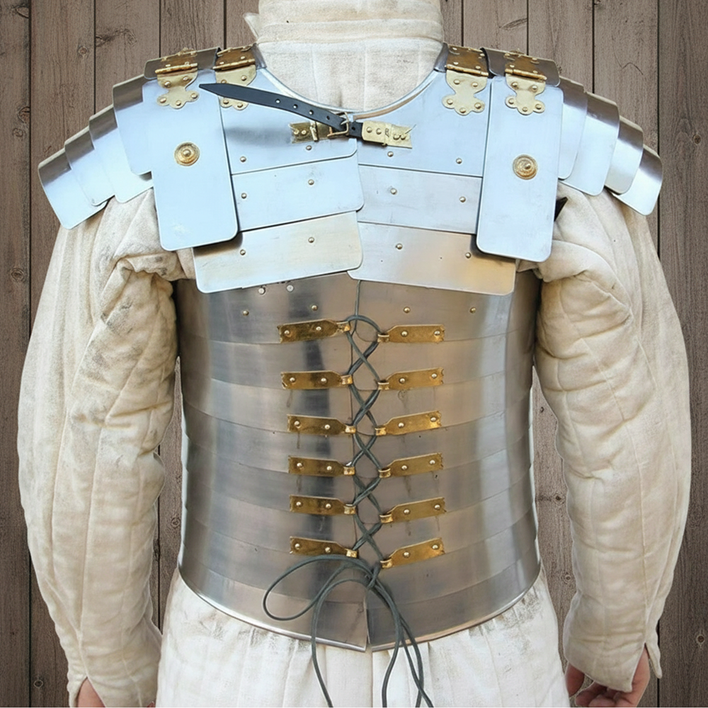 Lorica Segmentata Roman Armor – Medieval Roman Muscle Armour for LARP, Reenactment & Collectors