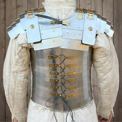Lorica Segmentata Roman Armor – Medieval Roman Muscle Armour for LARP, Reenactment & Collectors