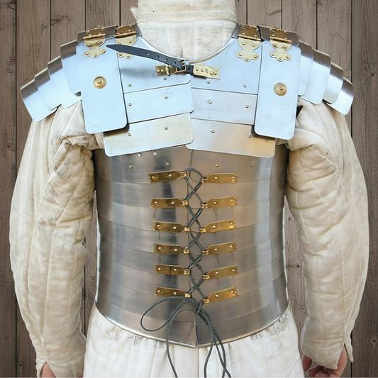 Lorica Segmentata Roman Armor – Medieval Roman Muscle Armour for LARP, Reenactment & Collectors