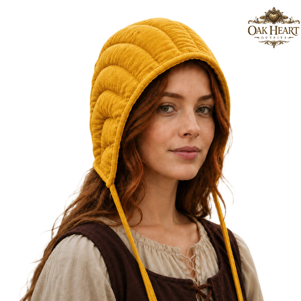 Medieval Padded Arming Cap for Armor & Ren Faire
