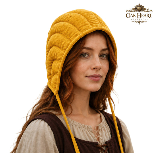 Medieval Padded Arming Cap for Armor & Ren Faire