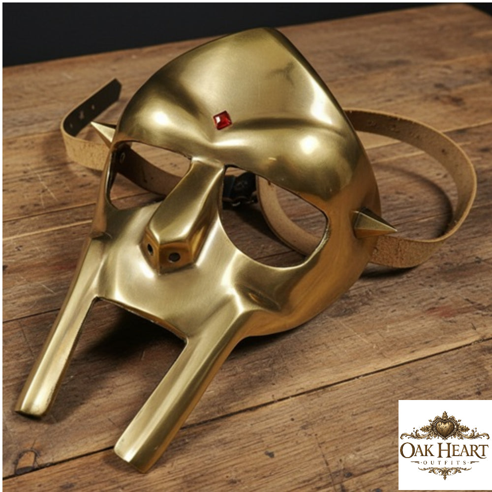 Medieval DOOM Mask Replica | Metal Rapper Mask | Hip Hop Cosplay Helmet