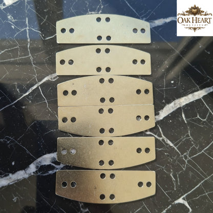 20 Gauge Lamellar Plates Type 2 – 7x2 cm Steel Armor for LARP & Reenactment