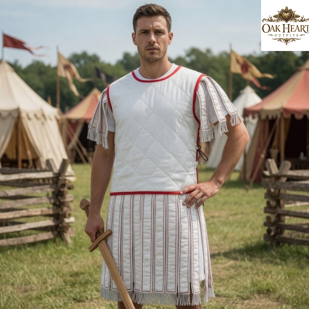 Medieval Quilted Armor Padding – Knight Costume & Cosplay Gear
