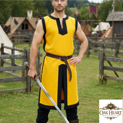 Medieval Knight Tabard Surcoat – Renaissance Faire Tunic for LARP & Cosplay