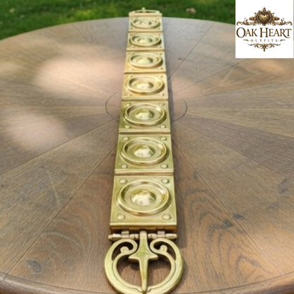 Roman Concentric Stamp Belt – Ancient Leather Belt for Reenactment & LARP