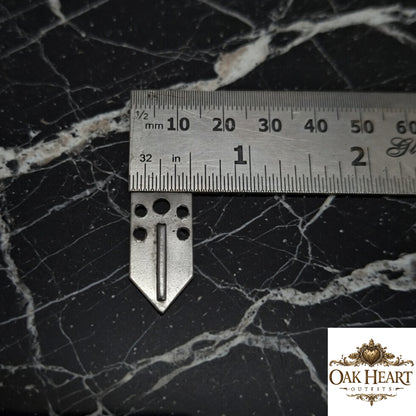 Steel Lamellar Scales – 13x25mm Armor Plates for DIY & Repair