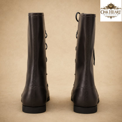 Roman Style Leather Sandals – Men’s Medieval LARP Boots