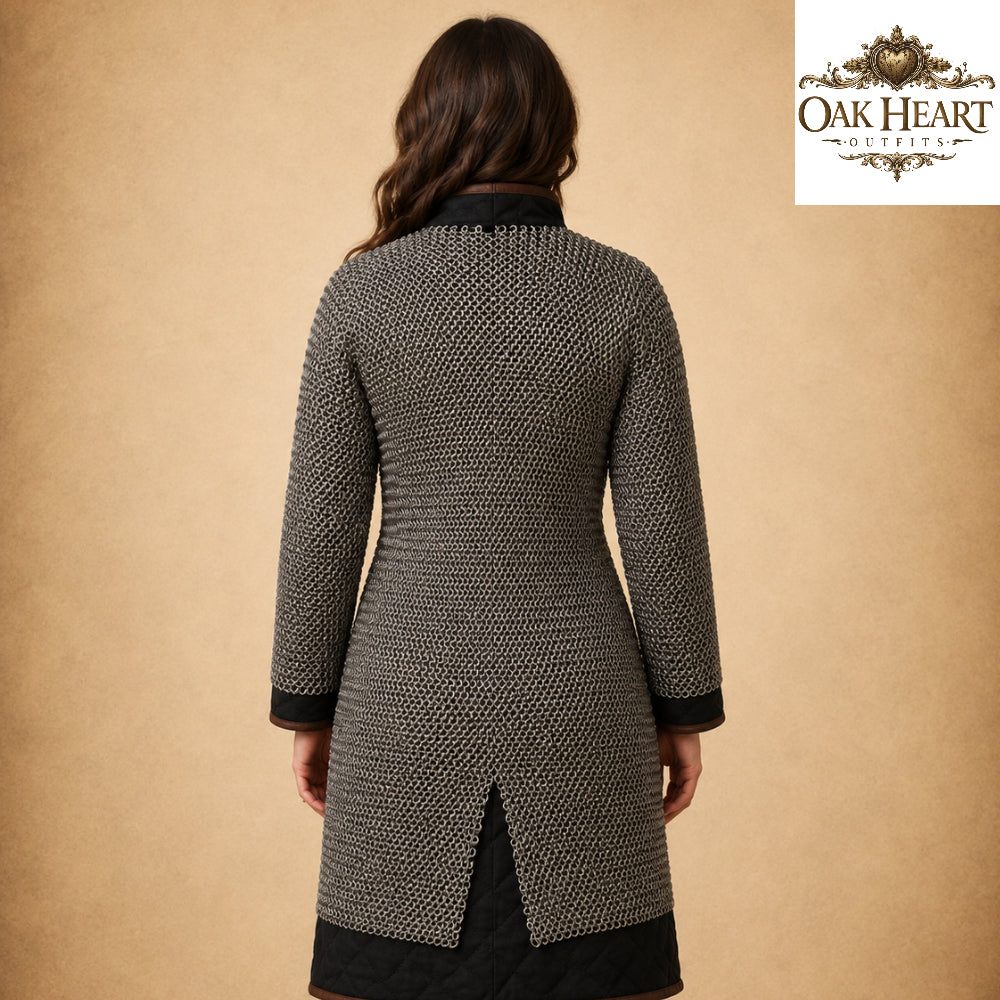 Chainmail Shirt – 9mm Round Riveted With Washers Medieval Armor