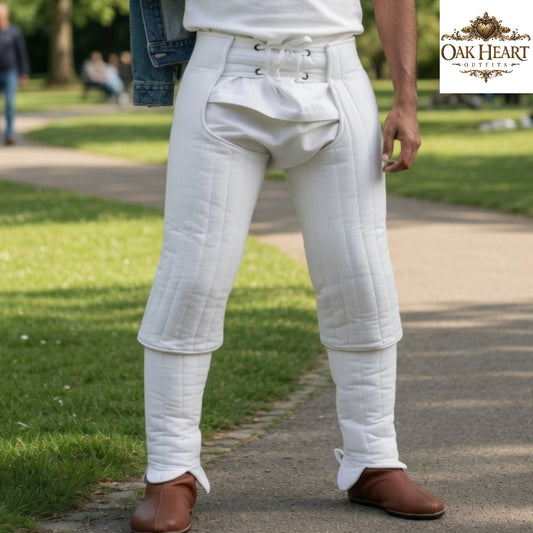 Medieval Cotton Leggings – LARP, Ren Faire & Historical Costume Wear