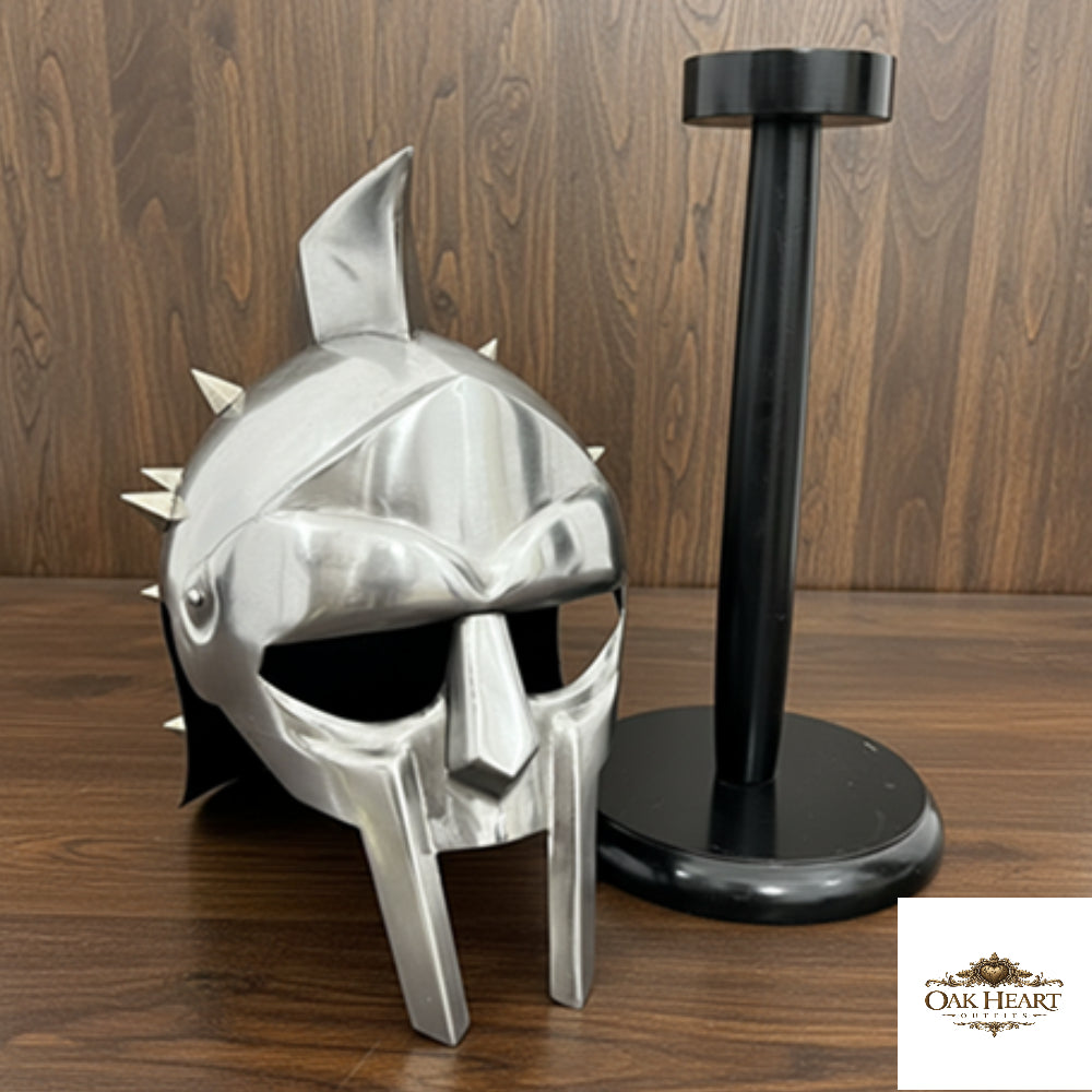 Maximus Gladiator Helmet – 300 Movie Replica with Stand