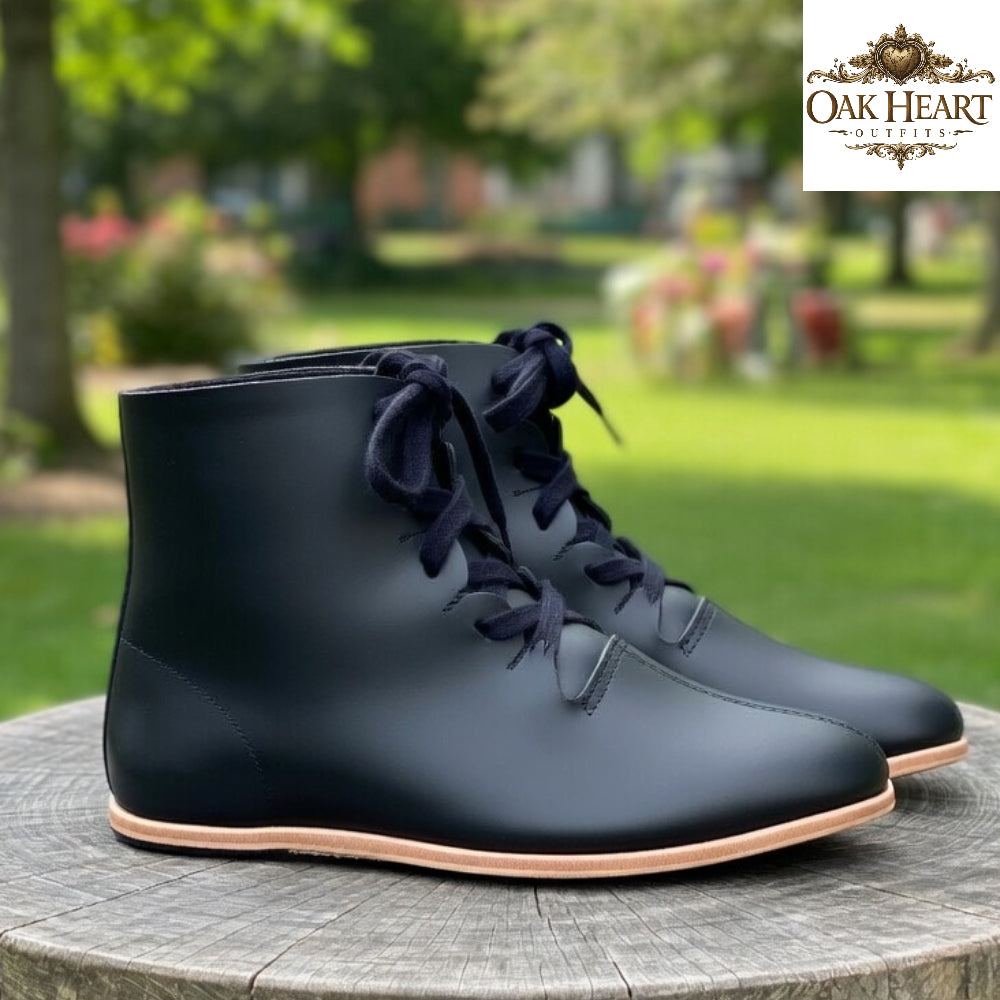 Roman Leather Boots Handmade | Historical LARP Cosplay Renaissance Footwear