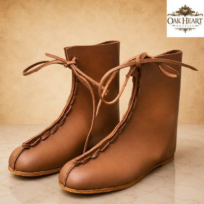 Vindolanda Leather Boots | Roman Auxiliary Shoes 3rd–4th Century Historical Reenactment Footwear