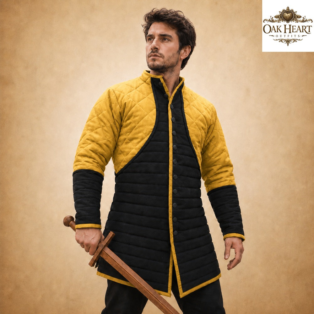 Medieval Quilted Gambeson Coat