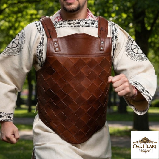 Medieval Mercenary Leather Body Armor – LARP Ren Faire Costume