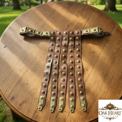 Roman Cingulum Belt Handmade – Ancient Reenactment & LARP Costume Belt