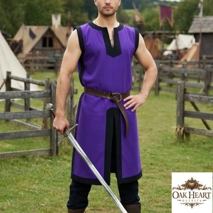 Medieval Knight Tabard Surcoat – Renaissance Faire Tunic for LARP & Cosplay