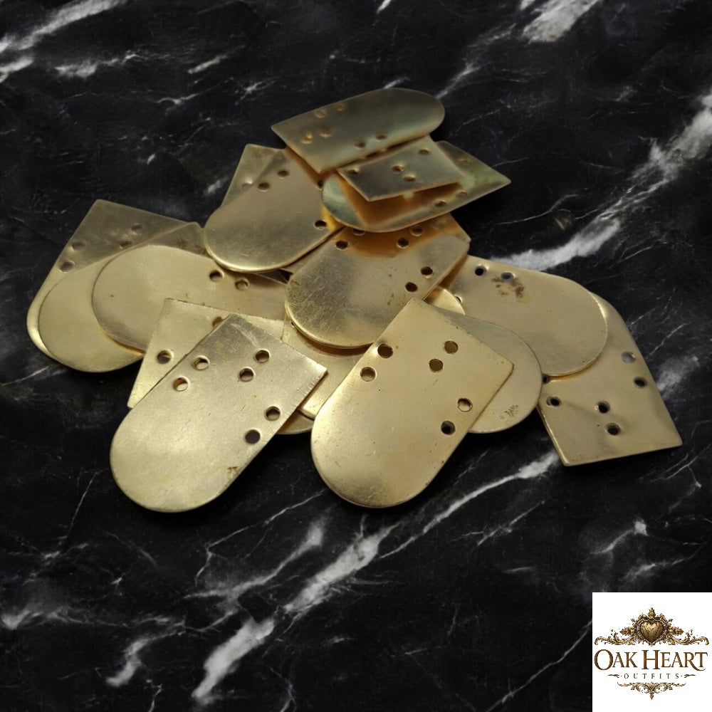 Roman Brass Loose Scales Type 14 – 13x25mm Armor Repair Kit