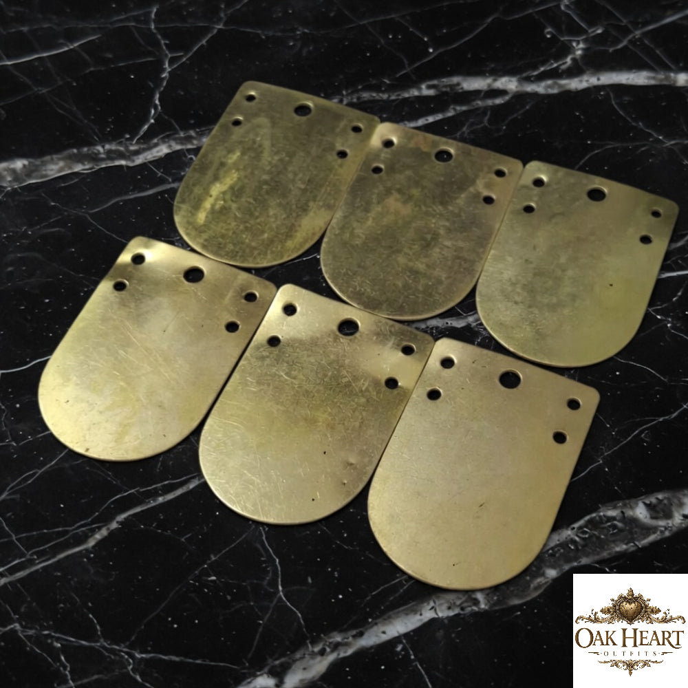 Roman Brass Scale Armor Type 12 – 25x35mm Reenactment Armour Kit