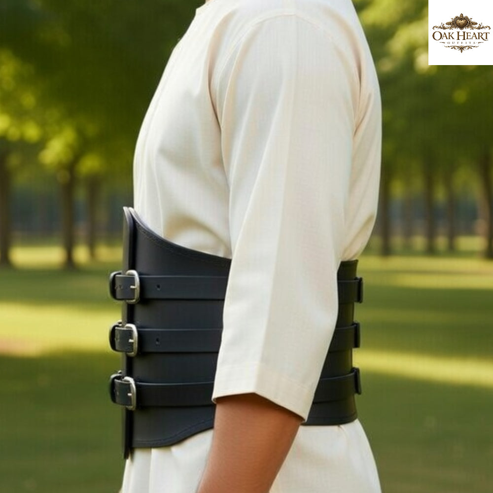 Leather Arming Belt | Medieval Knight Costume