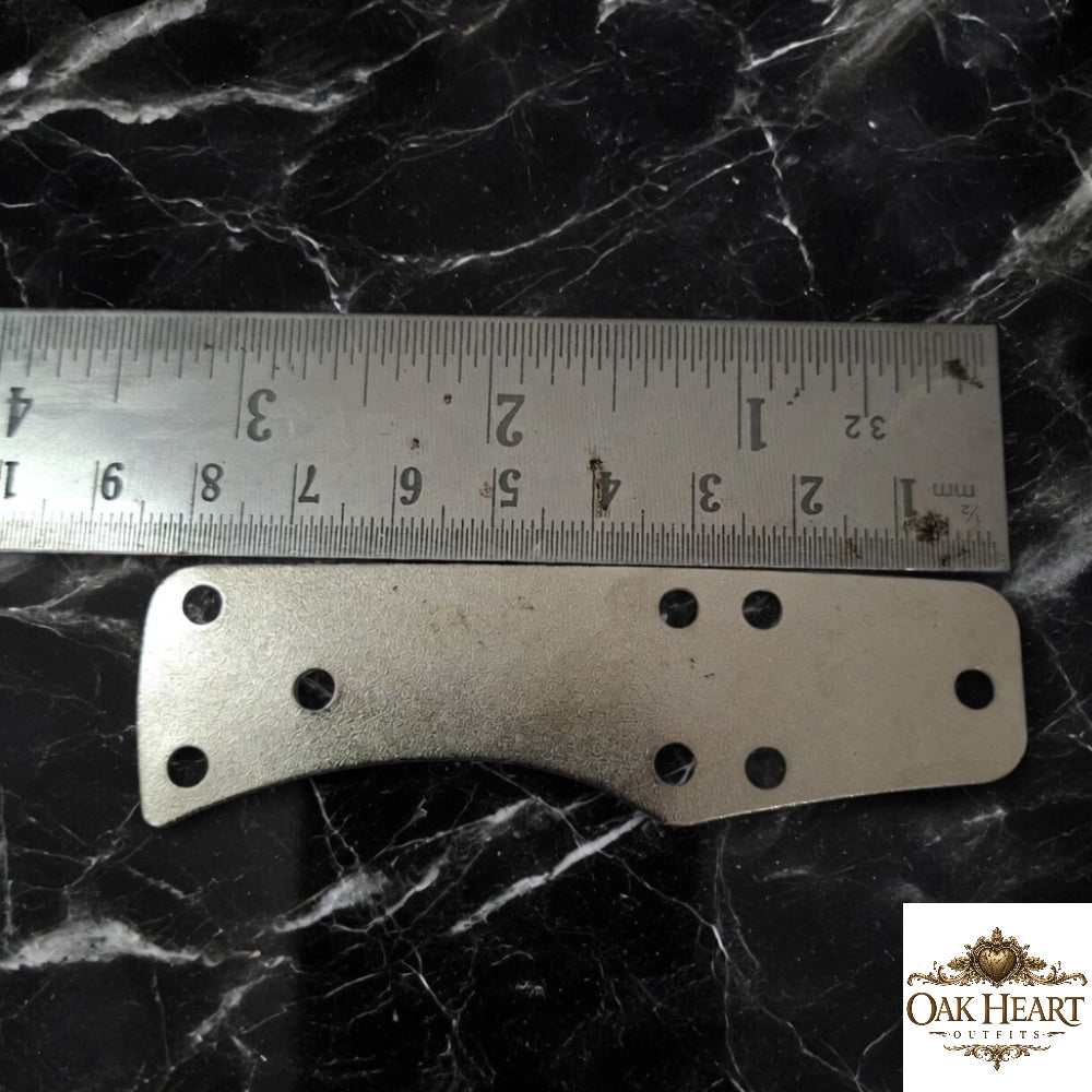 Lombardic Steel Lamellar Plates – Type 7 8.5x2.5 cm Armor Supplies
