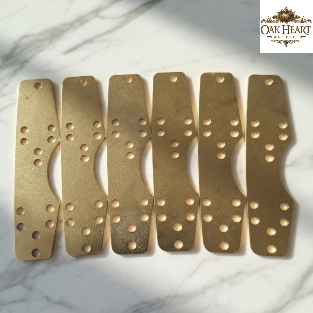 Loose Steel Lamellar Plates – Type 3 – 20 Gauge Armor for LARP & Reenactment