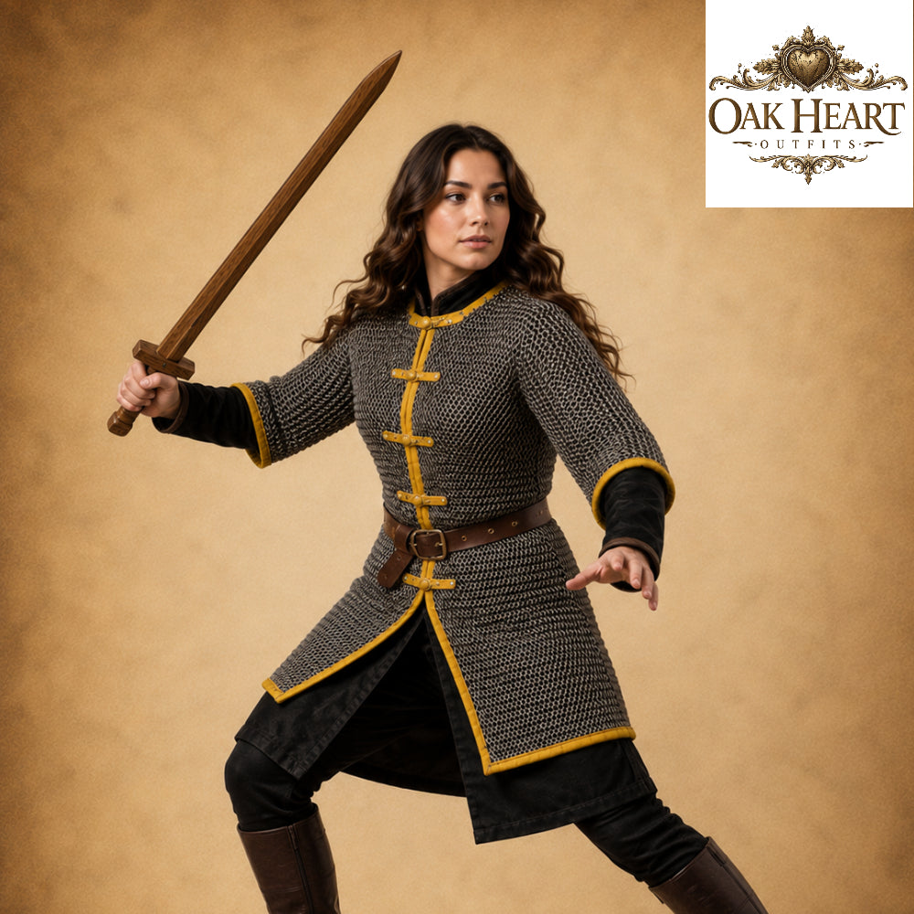 Battle Ready Chainmail Shirt – 9MM Flat Riveted Mail