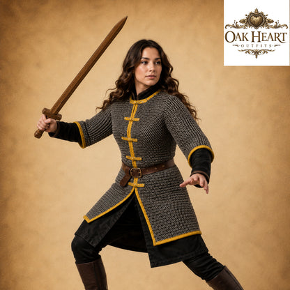 Battle Ready Chainmail Shirt – 9MM Flat Riveted Mail