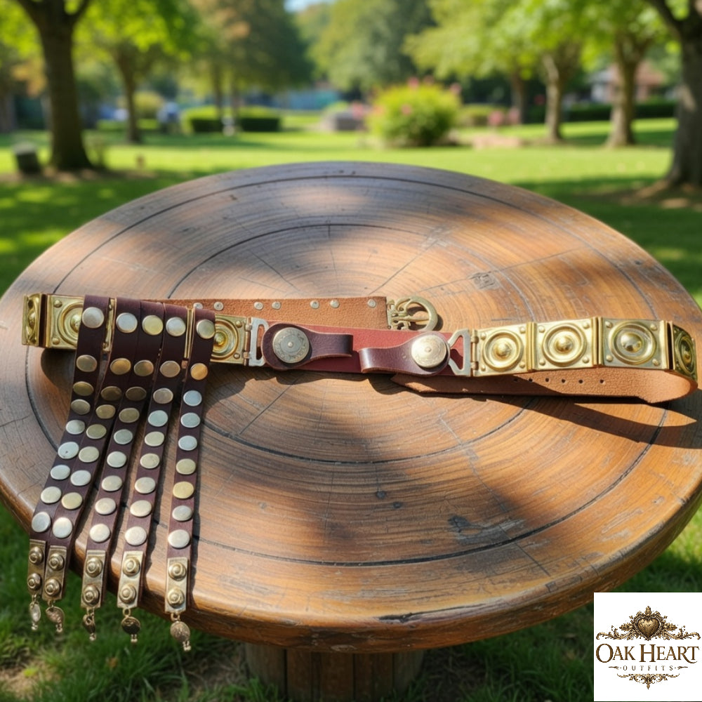 Roman Cingulum Belt for Reenactment, LARP & Historical Costume