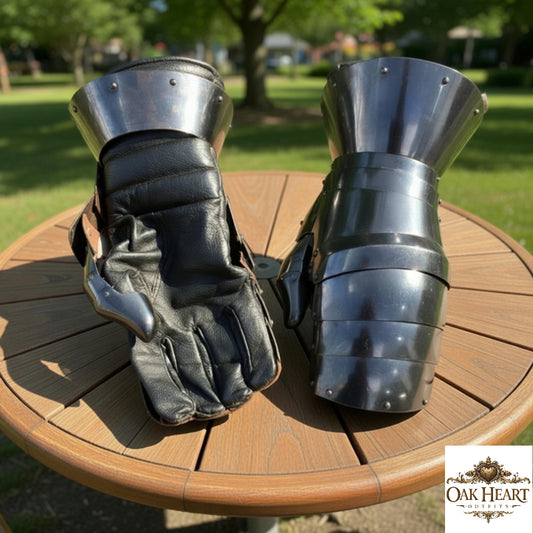 Medieval Gauntlets – 16 Gauge Mild Steel Armor Gloves