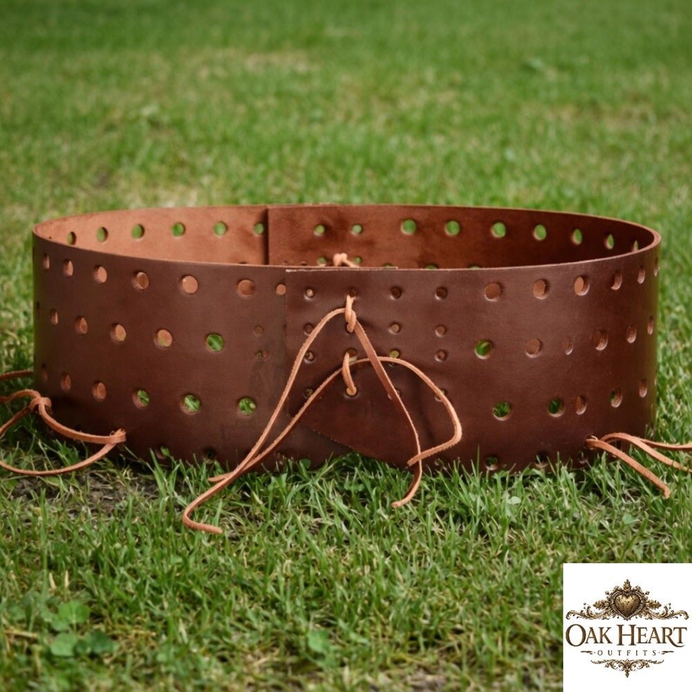 Medieval Leather Belt for Padded Chausses – Ren Faire & HMB Gear