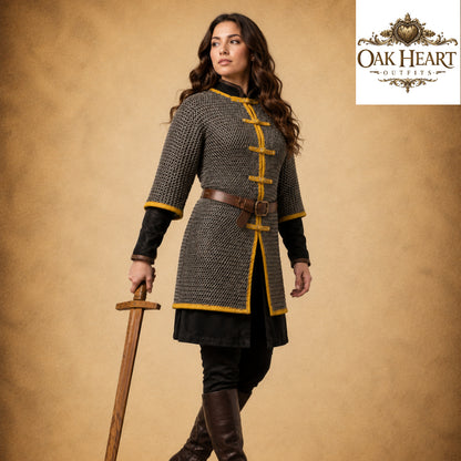 Battle Ready Chainmail Shirt – 9MM Flat Riveted Mail