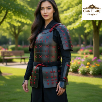 Samurai Leather Armor Suit – Ren Faire Costume