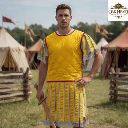 Medieval Quilted Armor Padding – Knight Costume & Cosplay Gear