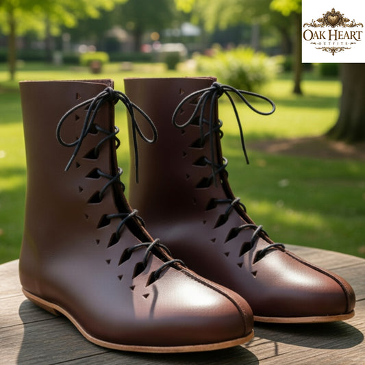 Roman Leather Vindolanda Shoes | Historical Reenactment Boots