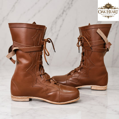 Medieval Leather Boots