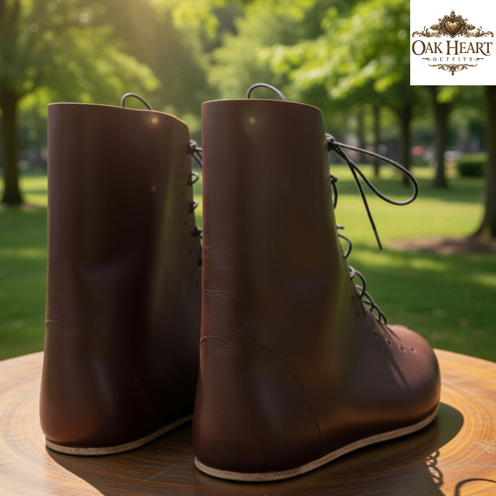 Roman Leather Vindolanda Shoes | Historical Reenactment Boots