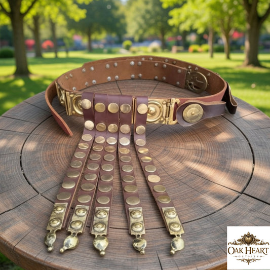 Roman Cingulum Belt for Reenactment, LARP & Historical Costume