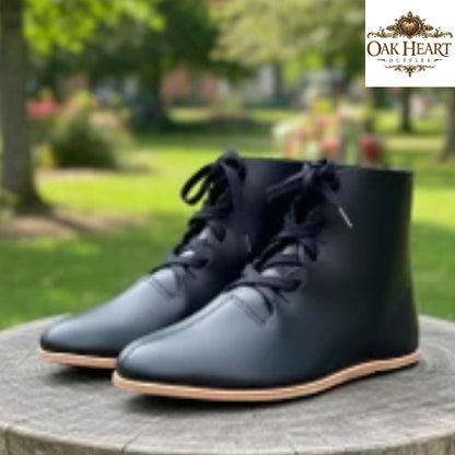 Roman Leather Boots Handmade | Historical LARP Cosplay Renaissance Footwear