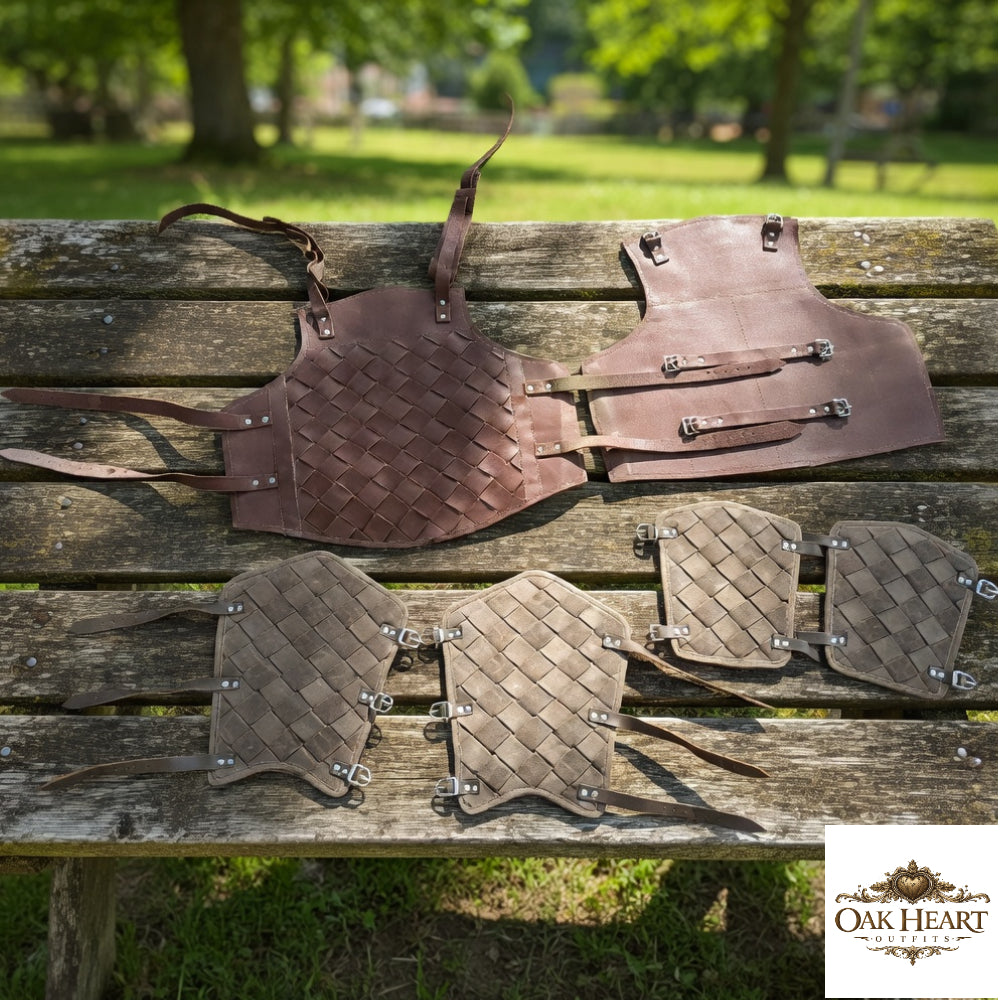 Medieval Mercenary Leather Body Armor – LARP Ren Faire Costume