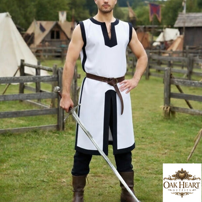 Medieval Knight Tabard Surcoat – Renaissance Faire Tunic for LARP & Cosplay