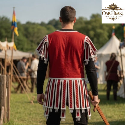 Roman Subarmalis Quilted Vest – Padded Armor for Reenactment