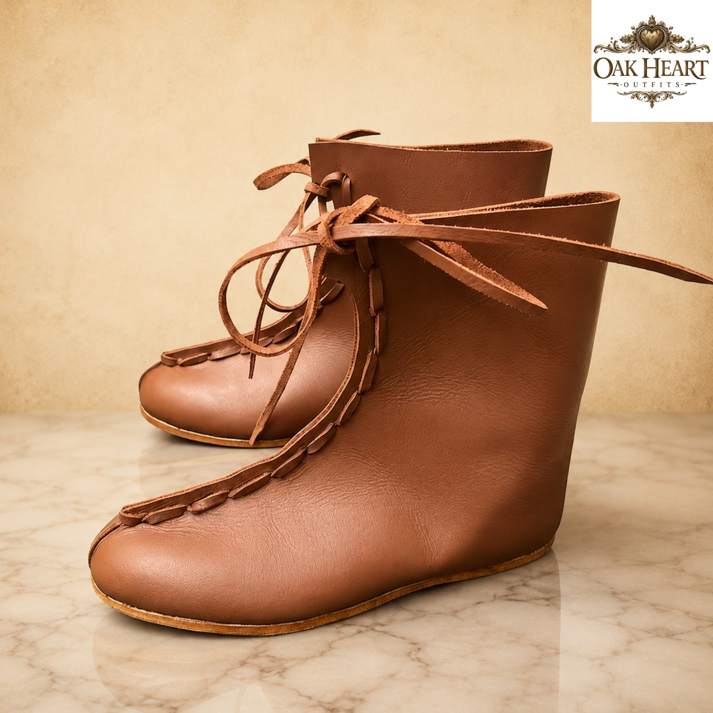 Vindolanda Leather Boots | Roman Auxiliary Shoes 3rd–4th Century Historical Reenactment Footwear